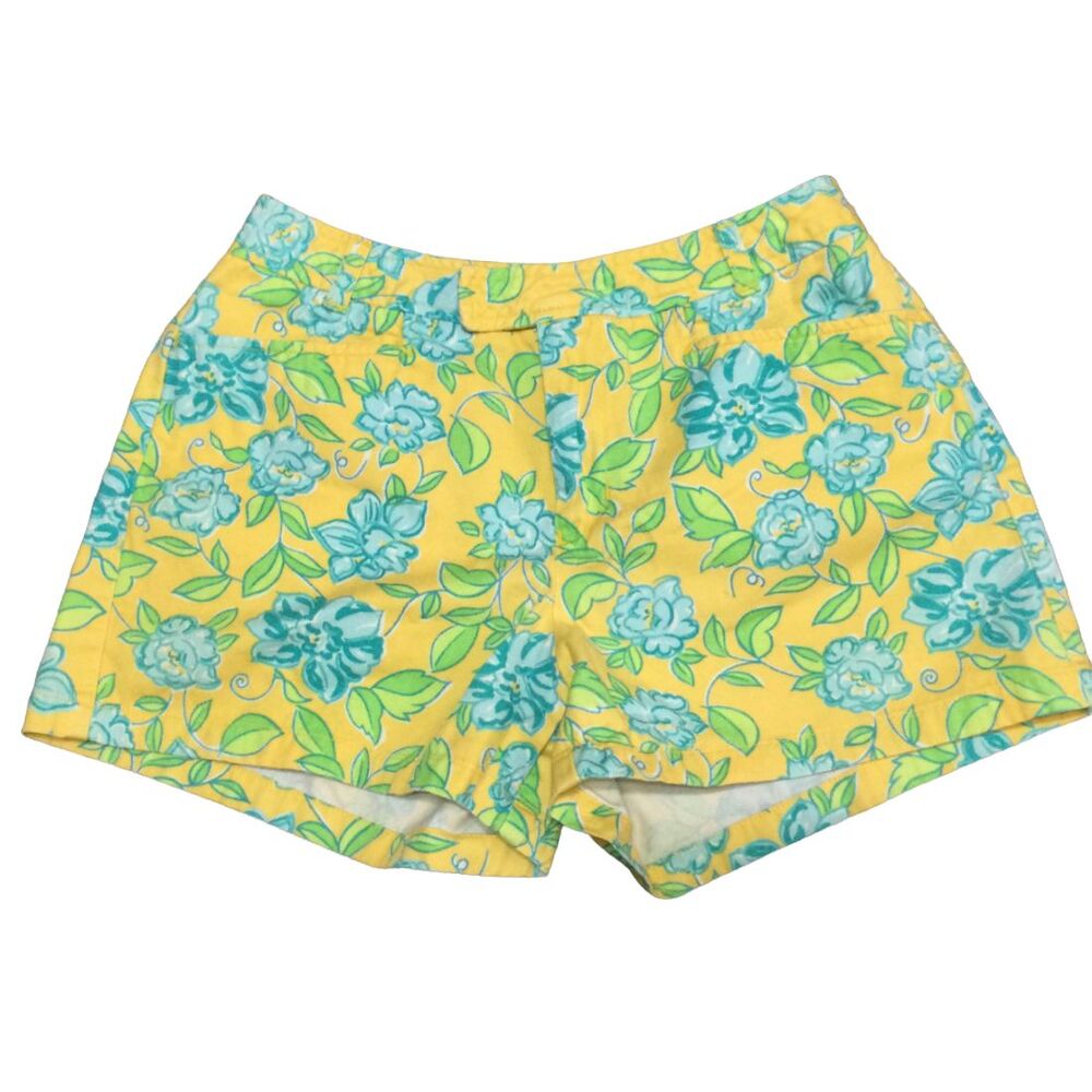 Cenza By Palmetto Vintage 90s Juniors Floral Tropical Size 1 Shorts 24" Waist